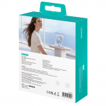 Ventilator pentru birou USAMS ZB363, 3 trepte viteza, Autonomie 6h, 2000mAh, Baza magnetica, Display LED, USB-C, Albastru 9 - lerato.ro