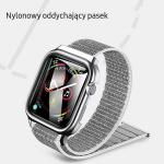 Curea din nylon USAMS US-ZB073 compatibila cu Apple Watch 4/5/6/7/SE, 40/41mm, Rosu 3 - lerato.ro