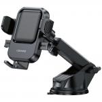 Suport auto universal USAMS One-touch ZJ091, Dashboard Mount, Rotire 360 grade, Brat ajustabil, Negru 2 - lerato.ro