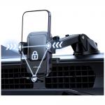 Suport auto universal USAMS One-touch ZJ091, Dashboard Mount, Rotire 360 grade, Brat ajustabil, Negru 12 - lerato.ro
