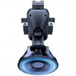 Suport auto universal USAMS One-touch ZJ091, Dashboard Mount, Rotire 360 grade, Brat ajustabil, Negru 9 - lerato.ro