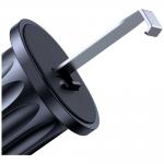 Suport auto universal USAMS One-touch ZJ090,  Air Vent Mount, Rotire 360 grade, Negru 13 - lerato.ro