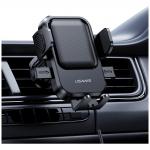 Suport auto universal USAMS One-touch ZJ090,  Air Vent Mount, Rotire 360 grade, Negru 9 - lerato.ro