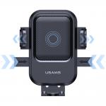 Suport auto universal USAMS One-touch ZJ090,  Air Vent Mount, Rotire 360 grade, Negru 10 - lerato.ro