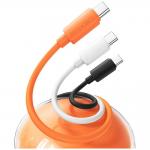 Cablu pentru incarcare si transfer de date USAMS U98 , USB-A la USB-C, 3A, 480 Mbps, 1m, Negru 4 - lerato.ro