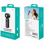 Ventilator portabil USAMS ZB361, 7W, 14000 rpm, 2000 mAh, USB-C, Negru 8 - lerato.ro