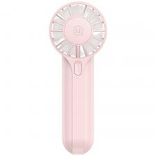Ventilator portabil USAMS Mini ZB288, 1200 mAh, 3 viteze, Indicator LED, USB-C, Roz