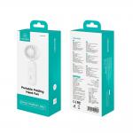 Ventilator portabil USAMS ZB365, 1200 mAh, 1 viteza, Pliabil, USB-C, Violet 7 - lerato.ro