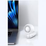 Ventilator portabil USAMS ZB365, 1200 mAh, 1 viteza, Pliabil, USB-C, Roz 3 - lerato.ro