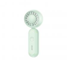 Ventilator portabil USAMS ZB365, 1200 mAh, 1 viteza, Pliabil, USB-C, Verde