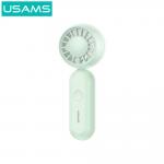 Ventilator portabil USAMS ZB365, 1200 mAh, 1 viteza, Pliabil, USB-C, Verde 7 - lerato.ro