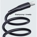 Cablu pentru incarcare si transfer de date USAMS U68, USB la Micro-USB, 2A, 1m, Alb 6 - lerato.ro
