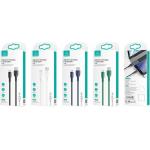 Cablu pentru incarcare si transfer de date USAMS U68, USB la Micro-USB, 2A, 1m, Alb 10 - lerato.ro