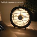 Ventilator pentru birou USAMS US-ZB065, 3 viteze, Lumina de veghe, Lungime cablu 1.2m, Roz 7 - lerato.ro