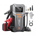 Redresor auto UTRAI JS20 cu clesti pentru pornire motor diesel / benzina, 10000mAh, 800A, Afisaj LCD, Functie de compresor 150 PSI / powerbank / lanterna, 2x USB-A / 1x USB-C, Silver 3 - lerato.ro