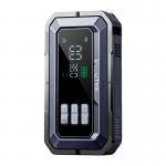 Redresor auto UTRAI JS30 cu clesti pentru pornire motor diesel / benzina, 16000mAh, 1600A, Afisaj LCD, Functie de compresor 150 PSI / powerbank / lanterna, 2x USB-A / 1x USB-C, Negru / Albastru 3 - lerato.ro