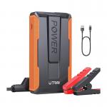 Redresor auto UTRAI T1 cu clesti pentru pornire motor diesel / benzina, 13200mAh, 800A, Afisaj LED, Functie de powerbank, USB-C, Negru / Portocaliu 3 - lerato.ro