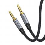 Cablu audio Vention BAQHG TRRS AUX, 2x Jack 3.5mm, 1.5m, Gri 4 - lerato.ro