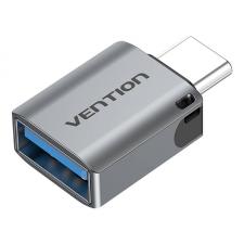 Adaptor Vention CDQH0, USB 3.0 mama la USB-C tata, 5Gbps, 3A, Gri