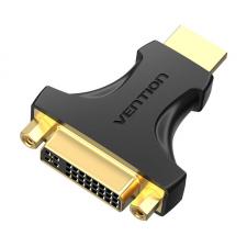 Cabluri de date si incarcare, Adaptor video Vention AIKB0, HDMI tata - DVI mama, 1080p, 60Hz, Negru, lerato.ro