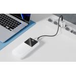 Baterie externa portabila Vention FHLW0, 20000 mAh, 22.5W, Display, Micro USB, USB-C, 2x USB, Cablu USB-C 20 cm inclus, Alb 3 - lerato.ro