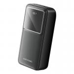 Baterie externa portabila Vention FHMB0, 30000 mAh, 22.5W, USB/USB-C, Afisaj LED, Cablu USB-C 30 cm inclus, Negru 2 - lerato.ro