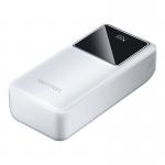 Baterie externa portabila Vention FHMW0, 30000 mAh, 22.5W, USB/USB-C, Afisaj LED, Cablu USB-C 30 cm inclus, Alb 3 - lerato.ro