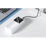 Baterie externa portabila Vention FHMW0, 30000 mAh, 22.5W, USB/USB-C, Afisaj LED, Cablu USB-C 30 cm inclus, Alb 7 - lerato.ro