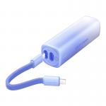 Baterie externa portabila Vention FHWL0, 5000 mAh, 20W, Indicatori LED, Cablu USB-C/Lightning 11cm inclus, Albastru 6 - lerato.ro