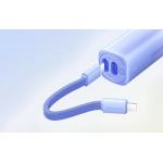 Baterie externa portabila Vention FHWL0, 5000 mAh, 20W, Indicatori LED, Cablu USB-C/Lightning 11cm inclus, Albastru 7 - lerato.ro