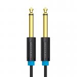 Cablu audio Vention BAABJ, 2x Jack 6.35mm tata, 5m, Negru 4 - lerato.ro