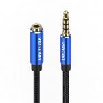 Cablu audio TRRS Vention BHCLI, tata mini jack 3.5 mm la mama mini jack 3.5 mm, 3m, Albastru 8 - lerato.ro