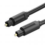 Cablu audio Vention BAEBH Optical Toslink, tata S/PDIF, 2m, Negru 2 - lerato.ro