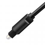 Cablu audio Vention BAEBH Optical Toslink, tata S/PDIF, 2m, Negru 3 - lerato.ro