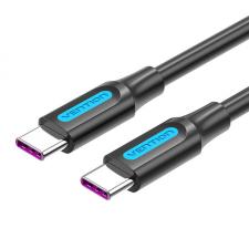 Cablu pentru incarcare si transfer de date Vention COTBG, 2x USB-C, PD 100W, 5A, 1.5m, Negru
