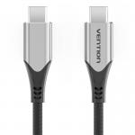 Cablu pentru incarcare si transfer de date Vention TAAHG, 2x USB-C, 4K, 60Hz, 5Gbps, PD 60W, 3A, 1.5m, Negru 2 - lerato.ro