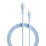 Cablu pentru incarcare si transfer de date Vention TAWSG, 2x USB-C, PD 100W, 5A, 1.5m, Albastru 2 - lerato.ro