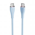 Cablu pentru incarcare si transfer de date Vention TAWSG, 2x USB-C, PD 100W, 5A, 1.5m, Albastru 8 - lerato.ro