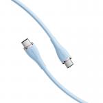 Cablu pentru incarcare si transfer de date Vention TAWSG, 2x USB-C, PD 100W, 5A, 1.5m, Albastru 7 - lerato.ro