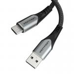 Cablu pentru incarcare si transfer de date Vention COAHC, USB/Micro-USB, 3A, 25cm, Negru 7 - lerato.ro