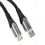 Cablu pentru incarcare si transfer de date Vention COAHC, USB/Micro-USB, 3A, 25cm, Negru 9 - lerato.ro