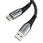 Cablu pentru incarcare si transfer de date Vention COAHD, USB/Micro-USB, 3A, 50cm, Negru 5 - lerato.ro