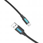 Cablu pentru incarcare si transfer de date Vention COLBG, USB/Micro-USB, 3A, 1.5m, Negru 8 - lerato.ro