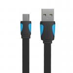 Cablu transfer date si incarcare dispozitive Vention VAS-A14-B050, tata USB la tata mini USB, 2A, 480 Mbps, 50cm, Negru 4 - lerato.ro