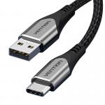 Cablu pentru incarcare si transfer de date Vention CODHF, USB/USB Type-C, 3A, 1m, Gri 5 - lerato.ro