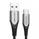 Cablu pentru incarcare si transfer de date Vention CODHI, USB/USB Type-C, 3A, 3m, Gri 2 - lerato.ro
