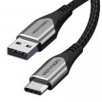 Cablu pentru incarcare si transfer de date Vention CODHI, USB/USB Type-C, 3A, 3m, Gri 6 - lerato.ro