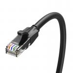 Cablu retea Vention IBEBF Ethernet Cat. 6, mufat 2xRJ45, UTP, 1Gbps, lungime 1m, Negru 3 - lerato.ro