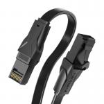 Cablu retea plat Vention IBABG Ethernet Cat. 6, mufat 2xRJ45, UTP, 1Gbps, lungime 1.5m, Negru 3 - lerato.ro
