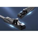 Cablu retea plat Vention IBABG Ethernet Cat. 6, mufat 2xRJ45, UTP, 1Gbps, lungime 1.5m, Negru 7 - lerato.ro